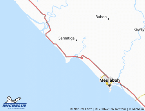 MICHELIN Gampong Teungoh map - ViaMichelin