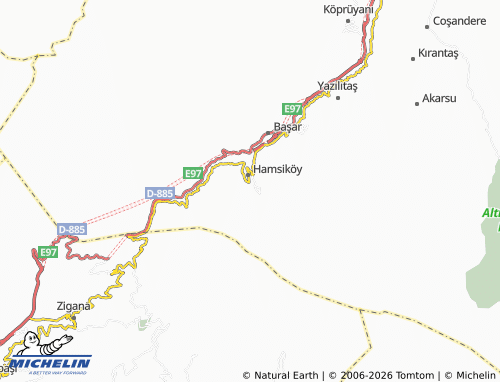 MICHELIN Çıralı map - ViaMichelin