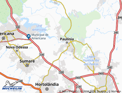 Mapa MICHELIN Vila Monte Alegre - ViaMichelin