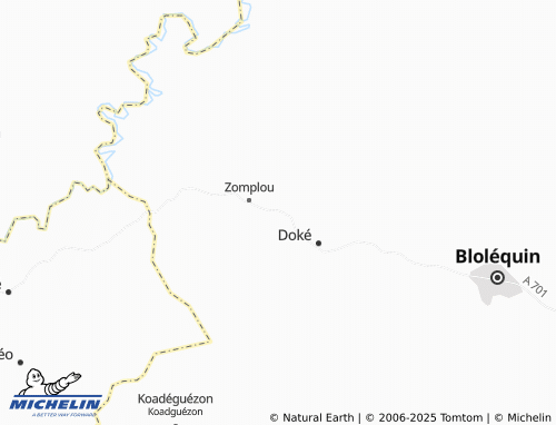 Mapa MICHELIN Ganhia - ViaMichelin