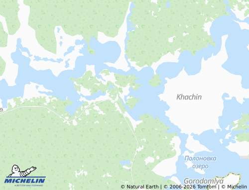 Carte MICHELIN Zaborki - ViaMichelin