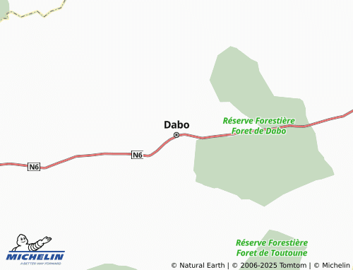 Carte MICHELIN Dabo - ViaMichelin
