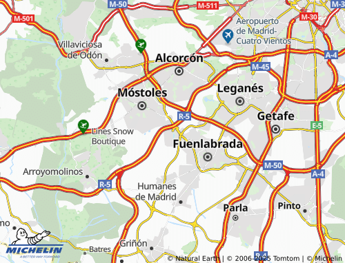 MICHELIN Loranca map - ViaMichelin