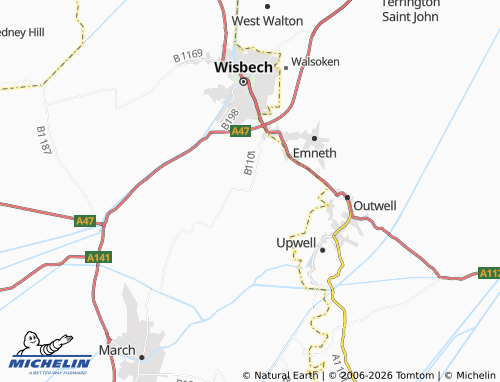 Carte MICHELIN Friday Bridge - ViaMichelin