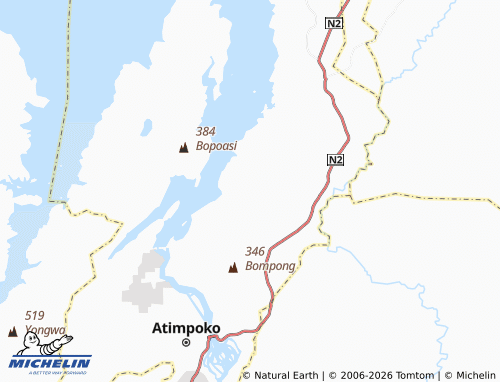MICHELIN-Landkarte Anienso - ViaMichelin