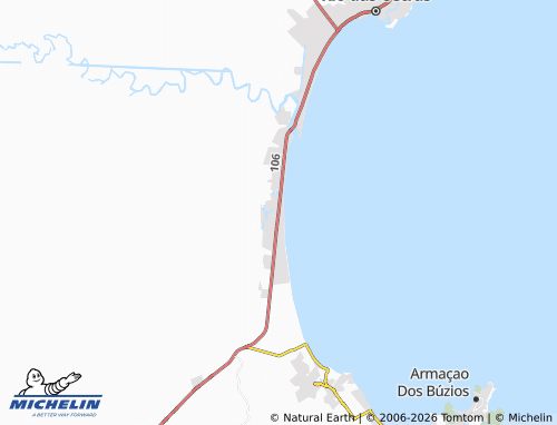 Mappa MICHELIN Tamoios - ViaMichelin