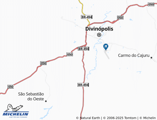MICHELIN Jardinópolis map - ViaMichelin