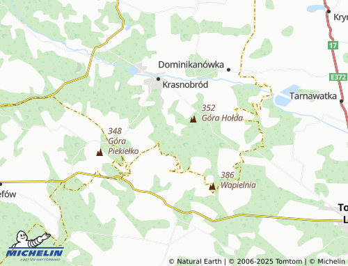 Mapa MICHELIN Szur - ViaMichelin