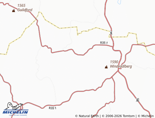 Carte MICHELIN Goshen - ViaMichelin
