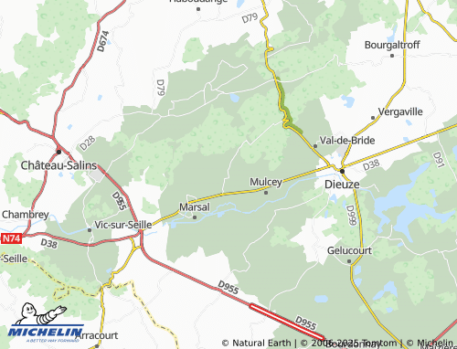 Carte MICHELIN Saint-Médard - ViaMichelin