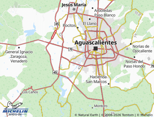MICHELIN-Landkarte Canteras de San Javier - ViaMichelin