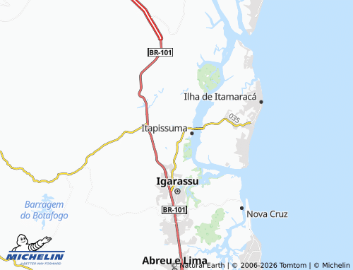 Mappa MICHELIN Cidade Industrial - ViaMichelin