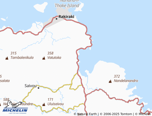 MICHELIN Namuaimada map - ViaMichelin