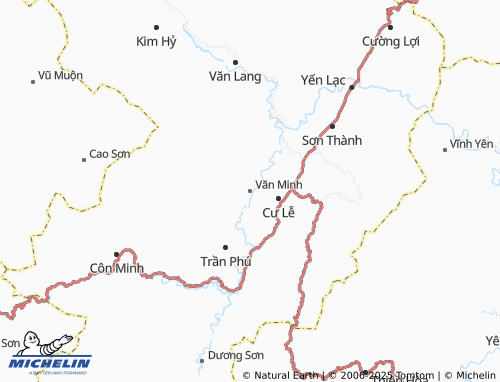 MICHELIN Văn Minh map - ViaMichelin