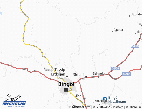 Mapa MICHELIN Çukurca - ViaMichelin