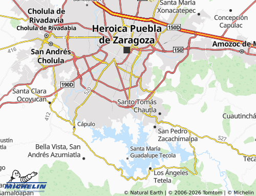 MICHELIN Banus map - ViaMichelin