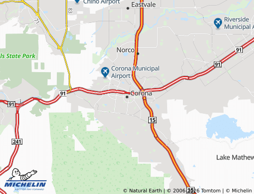 Mappa MICHELIN Corona - ViaMichelin