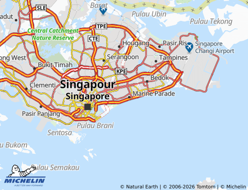 MICHELIN-Landkarte Tanjong Katong - ViaMichelin