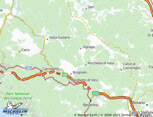 MICHELIN Serò map - ViaMichelin