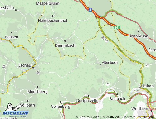 MICHELIN Wildensee map - ViaMichelin