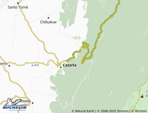 MICHELIN El Torcal map - ViaMichelin