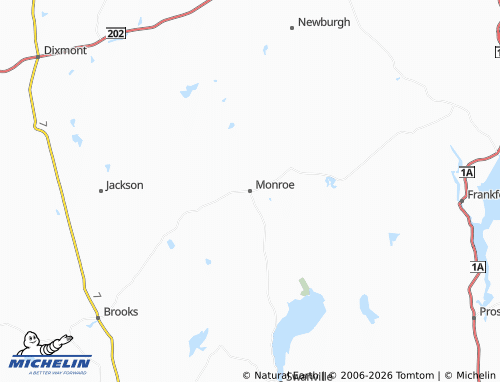 Carte MICHELIN Monroe - ViaMichelin