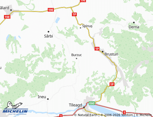 Mapa MICHELIN Burzuc - ViaMichelin