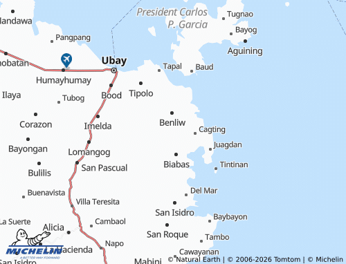 MICHELIN San Vicente map - ViaMichelin