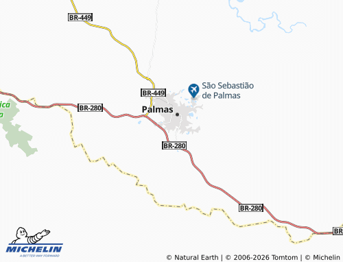 Mapa MICHELIN São Francisco - ViaMichelin