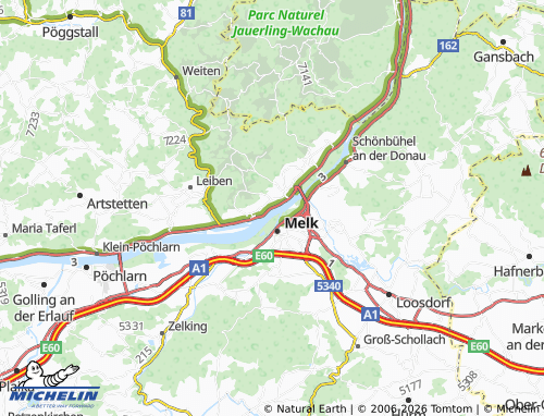 MICHELIN Seegarten map - ViaMichelin
