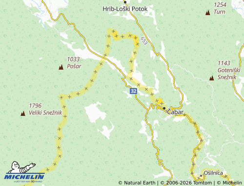Mapa MICHELIN Lautari - ViaMichelin
