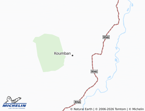 Mapa MICHELIN Koumban - ViaMichelin