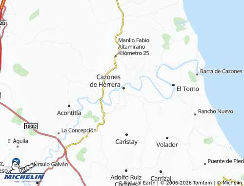 Mapa MICHELIN El Progreso - ViaMichelin