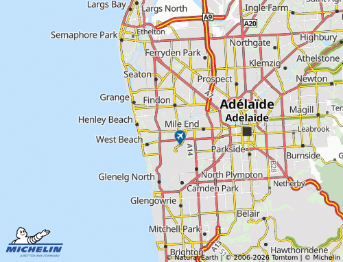 Mapa MICHELIN Lockleys - ViaMichelin