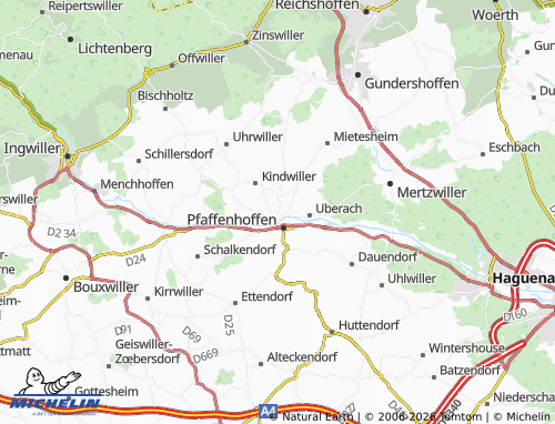 Mapa MICHELIN La Walck - ViaMichelin
