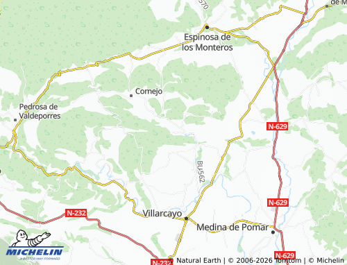 MICHELIN Butrera map - ViaMichelin