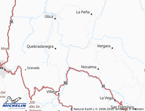 Mapa MICHELIN Cañadas - ViaMichelin