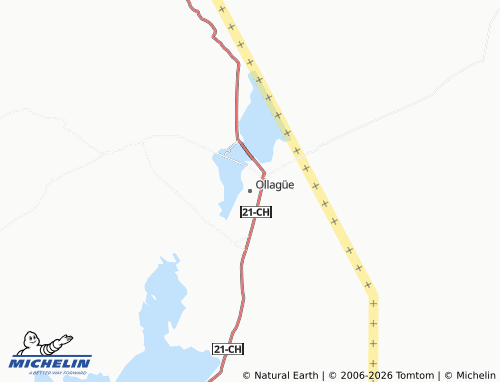 MICHELIN Ollagüe map - ViaMichelin