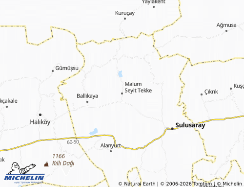MICHELIN Malum Seyit Tekke map - ViaMichelin