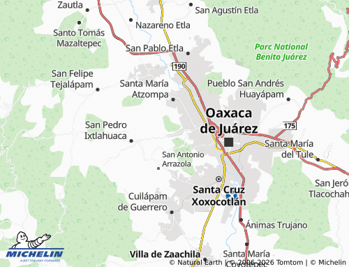 Mapa MICHELIN La Cañada - ViaMichelin