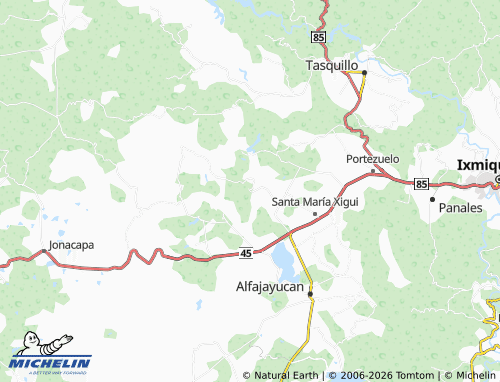 Mappa MICHELIN San Francisco Sacachichilco - ViaMichelin