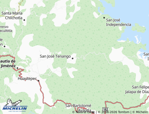 MICHELIN Loma Alta map - ViaMichelin
