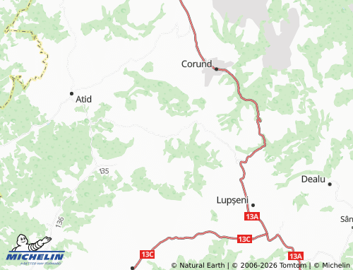 Mappa MICHELIN Firtușu - ViaMichelin