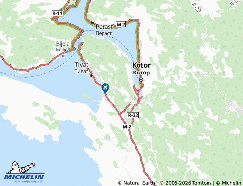 Kaart MICHELIN Kavač - ViaMichelin