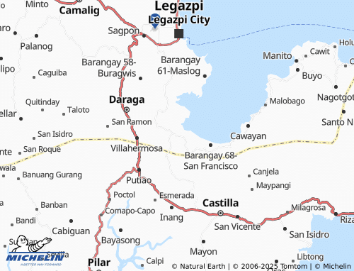 MICHELIN Barangay 66-Banquerohan map - ViaMichelin