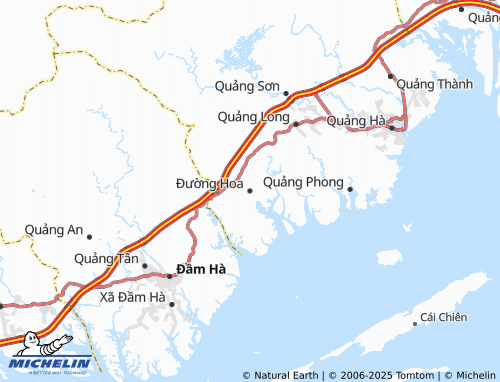 Carte MICHELIN Đường Hoa - ViaMichelin