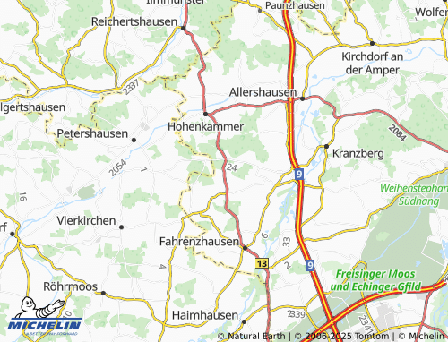 MICHELIN Dörnbach map - ViaMichelin