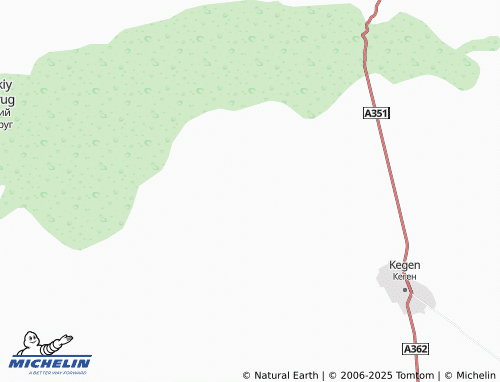 MICHELIN Zhalauly map - ViaMichelin