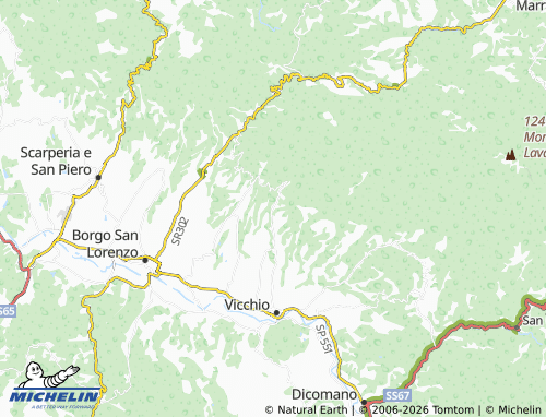 Carte MICHELIN Molezzano - ViaMichelin