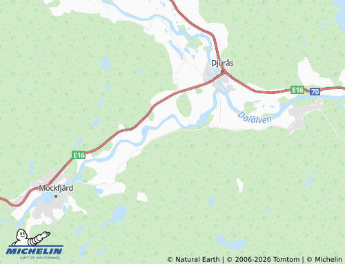 Mappa MICHELIN Björka - ViaMichelin